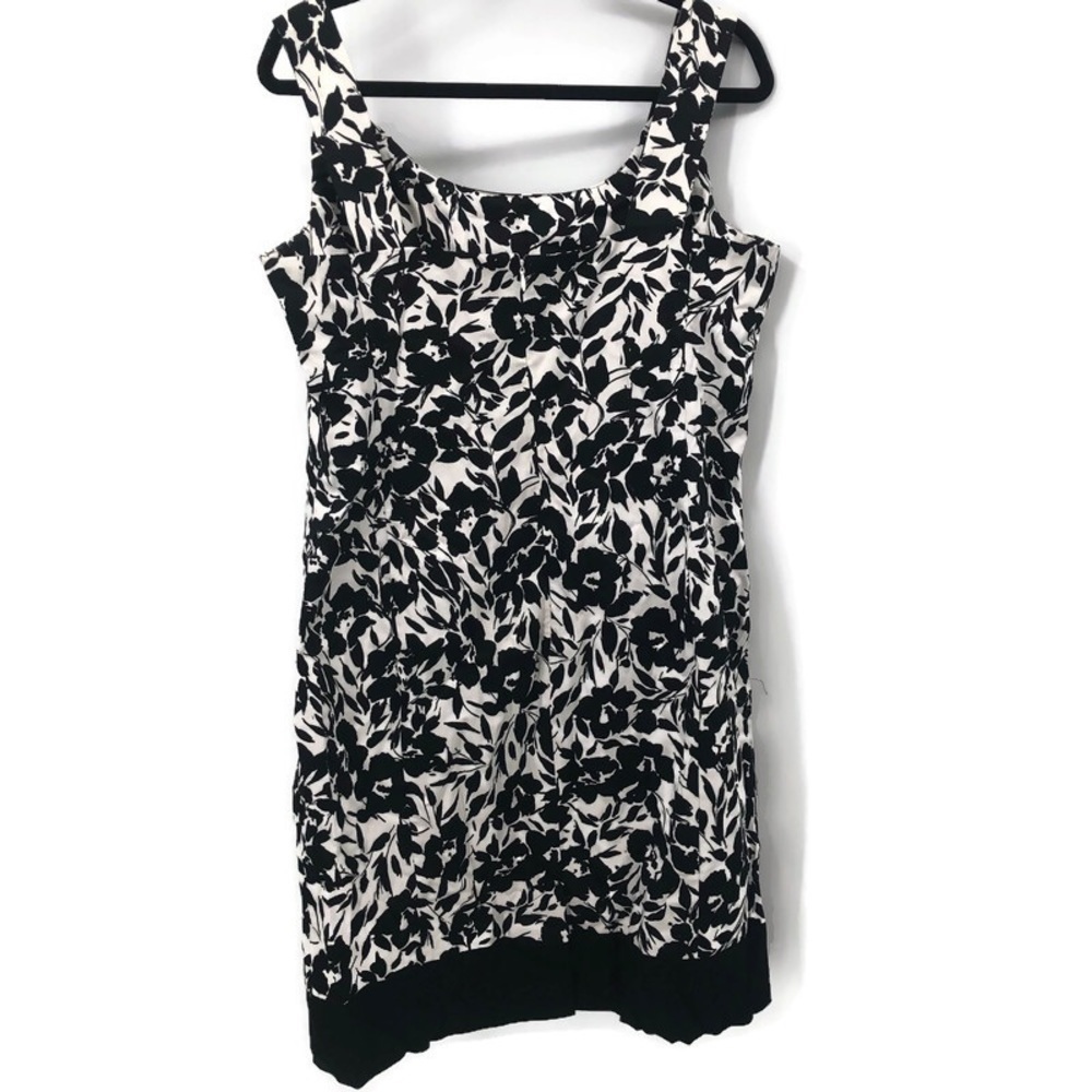Champs Women’s Black and white floral dress Size 16